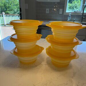Never Used Tupperware FlatOut Containers